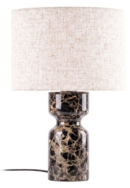 Lampă de masă Lucande, Marcella, Bej, Camera de zi, Țesătură / Textil, Modern