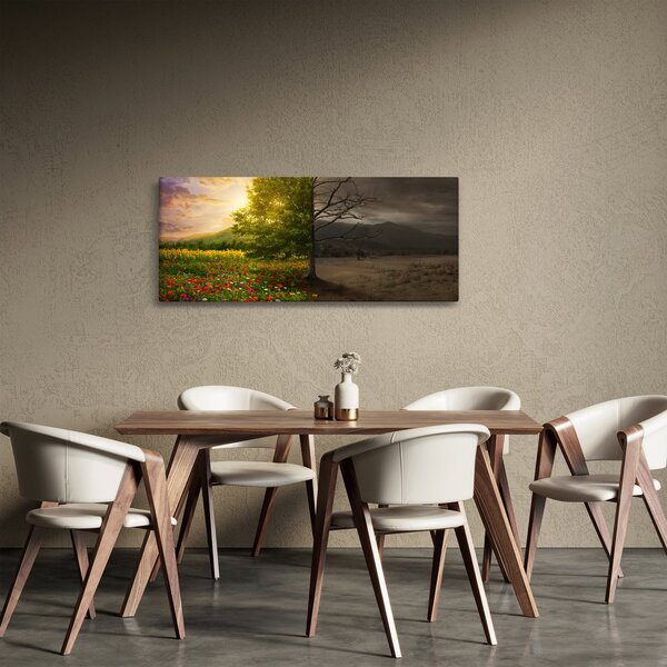 Tablou - cercul vieții (120x50 cm)