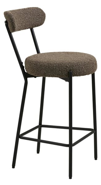 Scaun de bar Badalona maro, bouclé