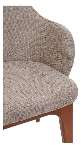 Scaun de dining Aura, picioare din lemn