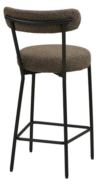 Scaun de bar Badalona maro, bouclé