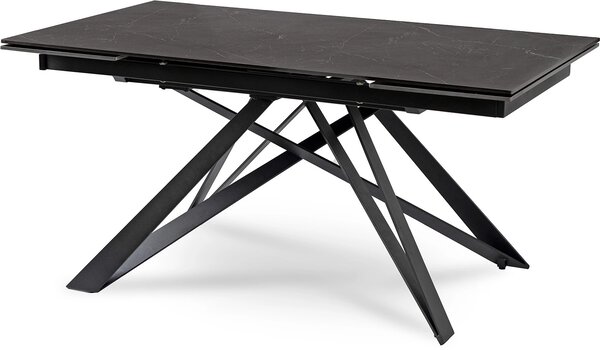 Masă sufragerie extensibilă Maximus (negru) (pentru 6-8 persoane). Promo -19%. 1129257