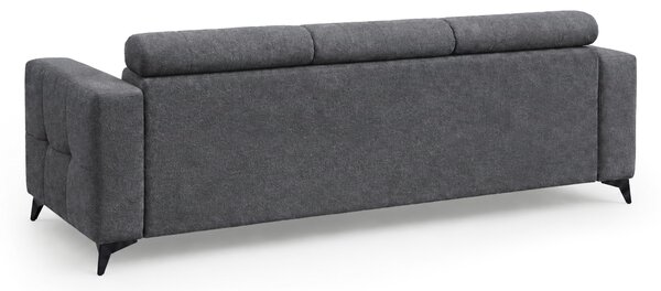 Canapea extensibilă Nardo - chenille gri Vibe 95