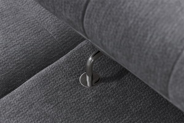 Canapea extensibilă Nardo - chenille gri Vibe 95