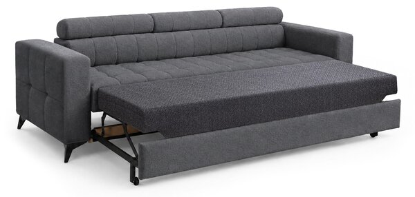 Canapea extensibilă Nardo - chenille gri Vibe 95