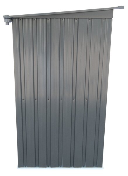 Furnigo Adăpost pentru lemne 154x163x89 cm - antracit