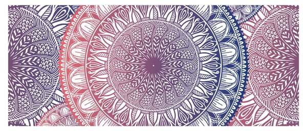 Tablou din mandale (120x50 cm)