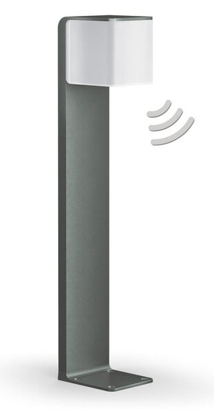 STEINEL GL 80 SC bornă luminoasă cu senzor, antracit, reglabil, Negru, Metal, Modern