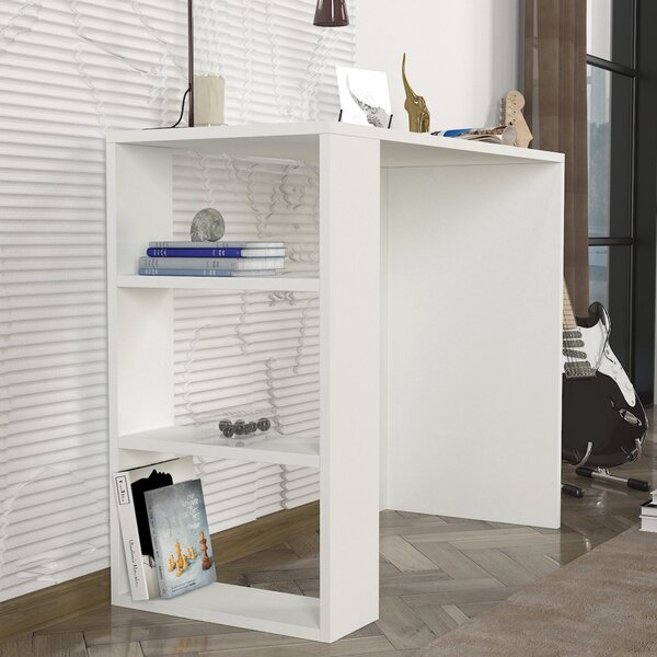 Birou Simplu, Design Modern, UnicUtil, 90 x 40 x 73.8 cm, Alb, UUDESK03
