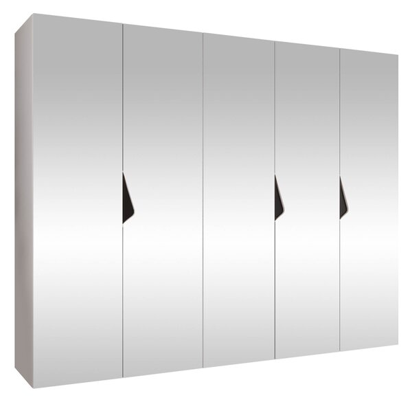 Dulap Hartford 631Alb, Negru, 20x25x5cm, Uși dulapUși dulap: Cu balamale