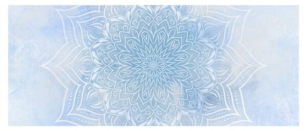 Tablou - mandala de iană (120x50 cm)