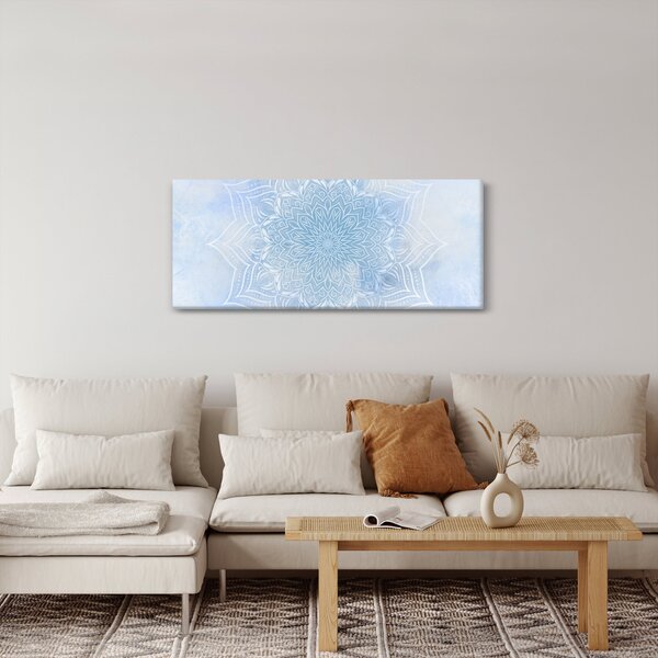 Tablou - mandala de iană (120x50 cm)