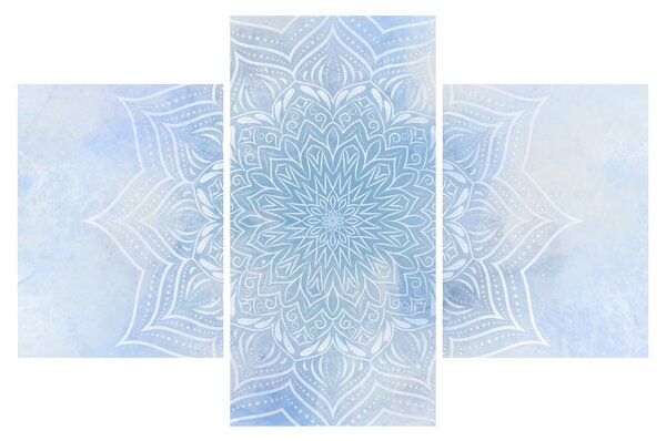 Tablou - mandala de iană (90x60 cm)