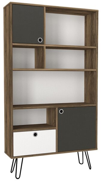 Biblioteca, Style Hub, UnicUtil, 90 x 25 x 160 cm, Nuc, UUBIB21