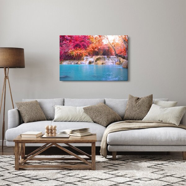 Tablou lagyna turcuaz, Laos, Tat Kuang Si (90x60 cm)