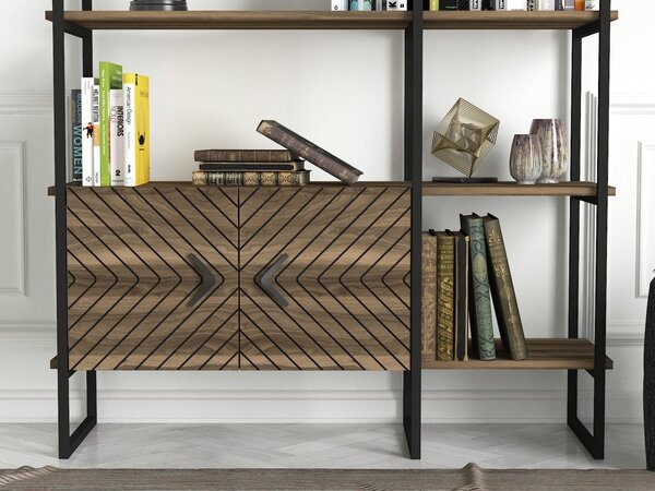 Biblioteca, Modern Zen, UnicUtil, 120 x 39 x 180 cm, Maro, UUBIB23