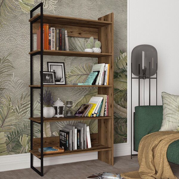 Biblioteca, Urban Edge, UnicUtil, 91.8 x 34.8 x 180 cm, Maro , UUBIB33