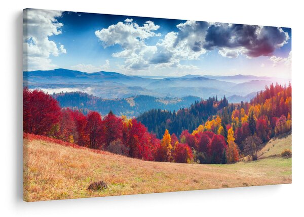 Tablou cu peisaj de toamnă pitoresc (90x60 cm)
