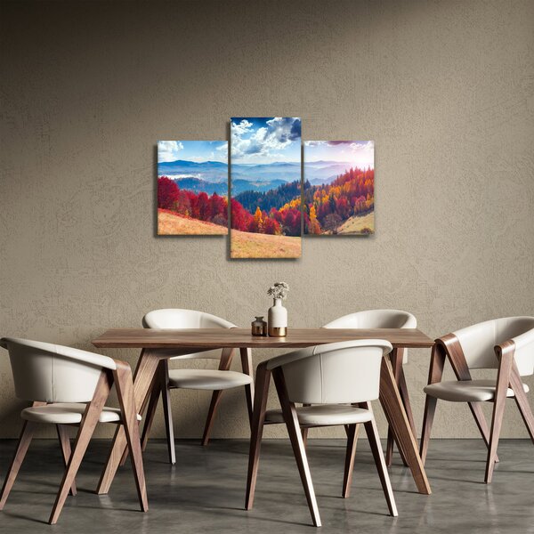 Tablou cu peisaj de toamnă pitoresc (90x60 cm)