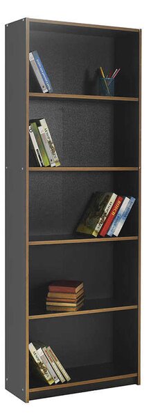 Biblioteca Adore Modern, 5 rafturi, 64x182x26 cm
