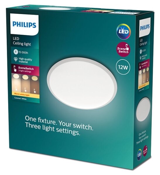 Plafonieră LED dimabilă SCENE SWITCH LED/12W/230V Philips