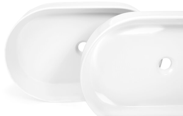 Lavoar pe blat Rea NADIA 60 WHITE MATT