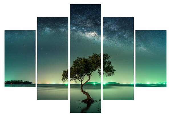Tablou cu cerul nocturn (150x105 cm)