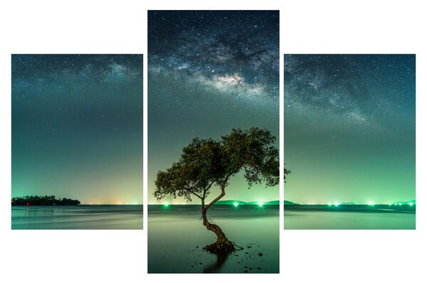 Tablou cu cerul nocturn (90x60 cm)