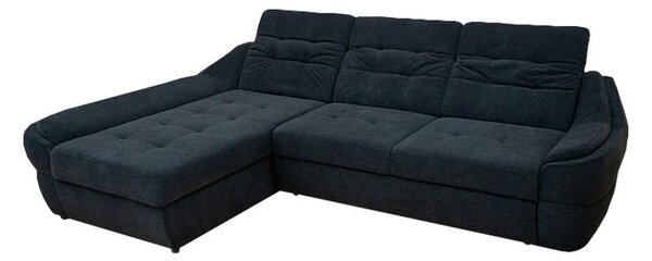 Colțar Extensibil Space Negru- Vega 70 Stânga