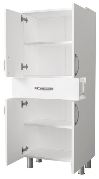 Organizator, Duo Space, UnicUtil, 59.4 x 31.5 x 140 cm, Alb, UUORG16