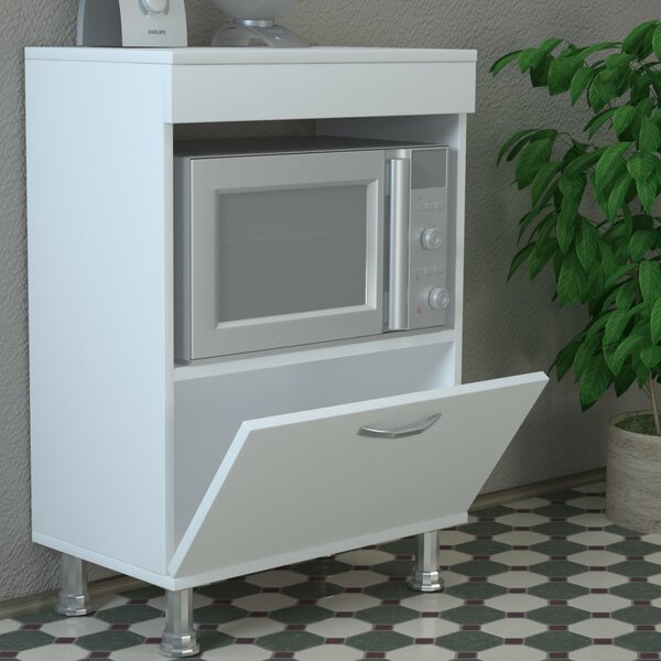 Dulap Organizator pentru Bucatarie, Compact Serve, UnicUtil, 60 x 35.5 x 86.3 cm, Alb, UUORG29