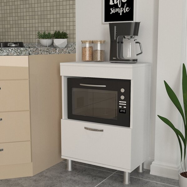 Dulap Organizator pentru Bucatarie, Compact Serve, UnicUtil, 60 x 35.5 x 86.3 cm, Alb, UUORG29