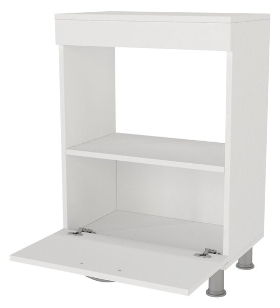 Dulap Organizator pentru Bucatarie, Compact Serve, UnicUtil, 60 x 35.5 x 86.3 cm, Alb, UUORG29