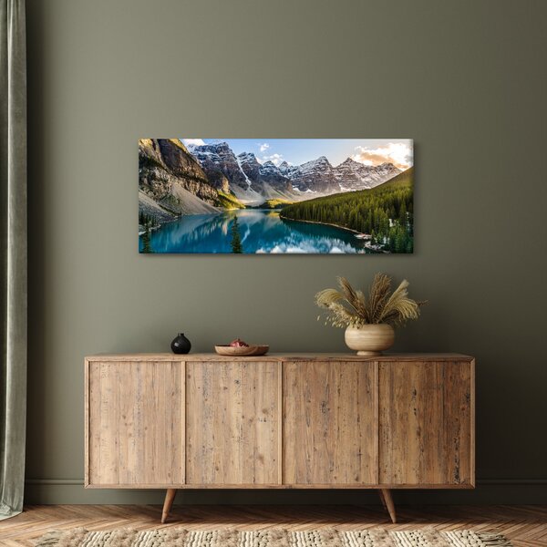 Tablou - Kanada. Parcul național Banff, Moraine Lake (120x50 cm)