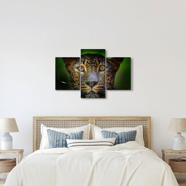 Tablou - Portretul leoparduslui, Sri Lanka (90x60 cm)