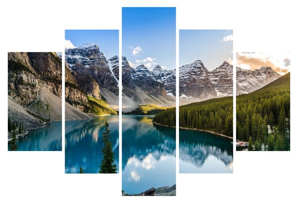 Tablou - Kanada. Parcul național Banff, Moraine Lake (150x105 cm)