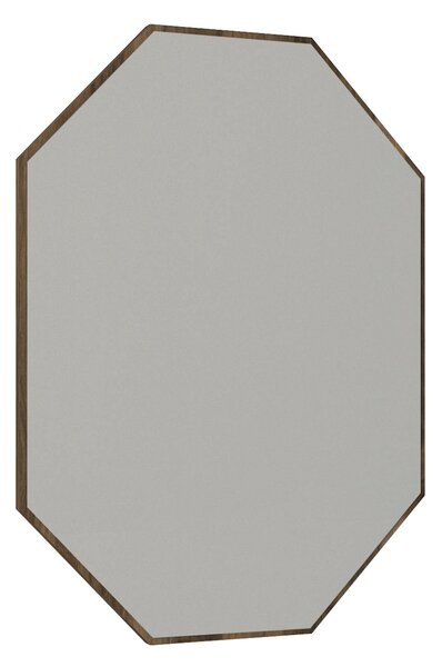 Oglinda de Perete Decorativă, Edge Charm, UnicUtil, 45 x 70 cm, Maro, UUOGL07