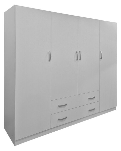 Dulap, Alvia, Alb, 51x200x180 cm