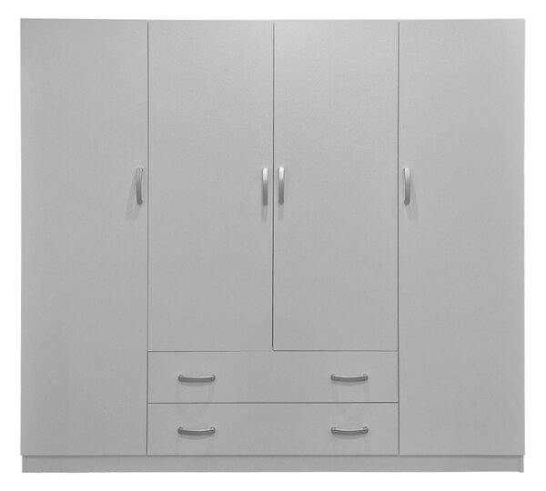 Dulap, Alvia, Alb, 51x200x180 cm