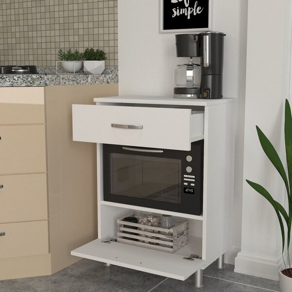 Organizator Bucatarie, Compact Fit, UnicUtil, 60 x 35.5 x 86.3 cm, Alb, UUORG35