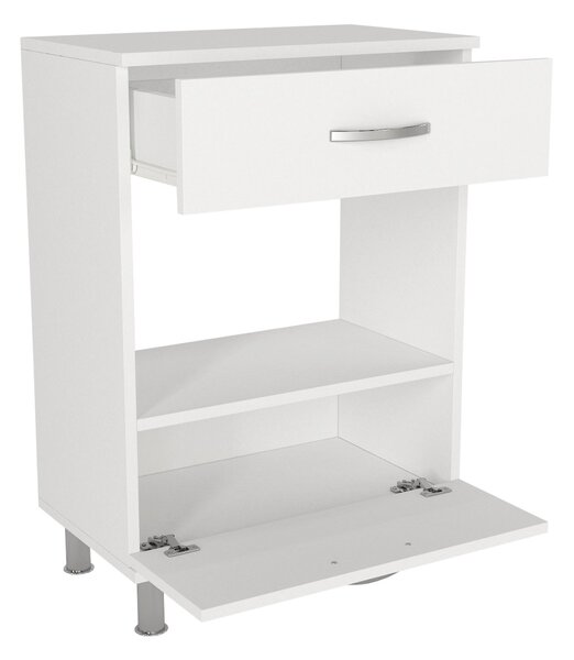 Organizator Bucatarie, Compact Fit, UnicUtil, 60 x 35.5 x 86.3 cm, Alb, UUORG35