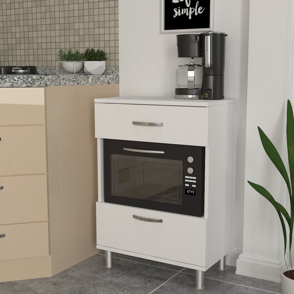 Organizator Bucatarie, Compact Fit, UnicUtil, 60 x 35.5 x 86.3 cm, Alb, UUORG35