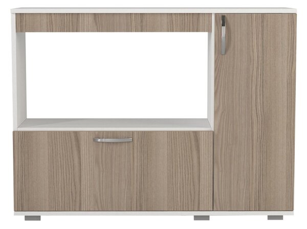 Organizator Bucatarie, Bold Flex, UnicUtil, 118.2 x 35 x 90 cm, Alb-Maro, UUORG38