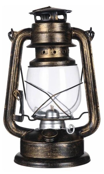Lampă cu gaz lampant LANTERN 28 cm cupru BRILAGI