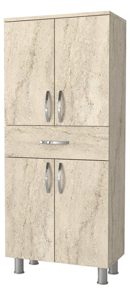 Dulap Organizator, Duo CreamSpace, UnicUtil, 59.4 x 31.5 x 140 cm, Crem, UUORG49