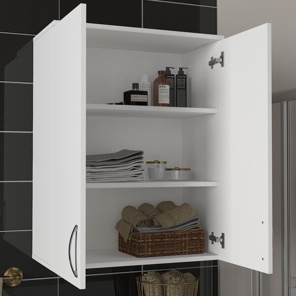 Dulap Organizator Baie/Bucatarie, Pure Utility, UnicUtil, 70 x 34.5 x 90 cm, Alb, UUORG47