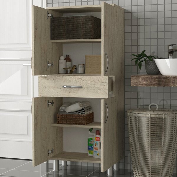 Dulap Organizator, Duo CreamSpace, UnicUtil, 59.4 x 31.5 x 140 cm, Crem, UUORG49