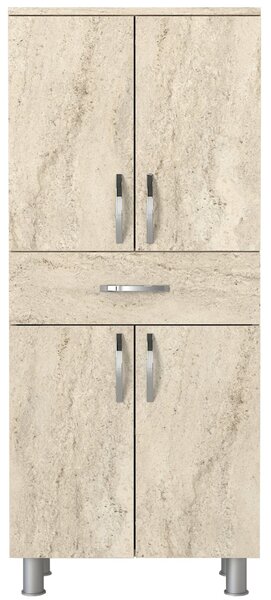 Dulap Organizator, Duo CreamSpace, UnicUtil, 59.4 x 31.5 x 140 cm, Crem, UUORG49