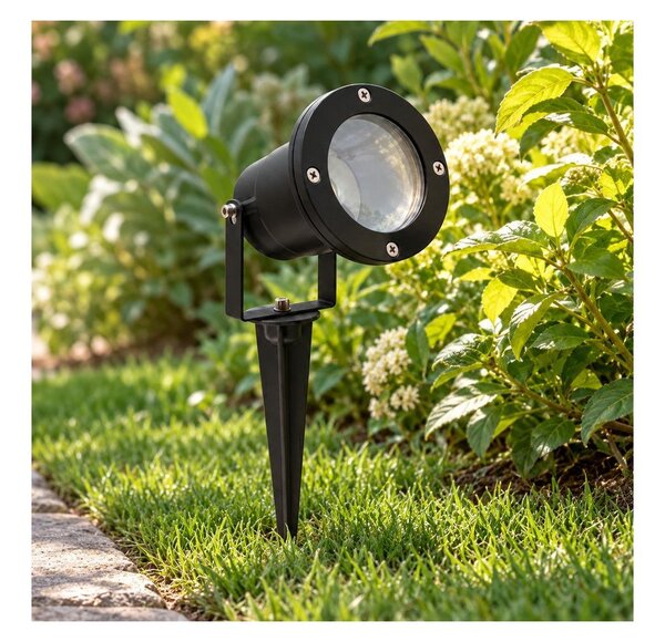 BRILAGI - Lampă de exterior TERRA 1xGU10/50W/230V IP65 neagră