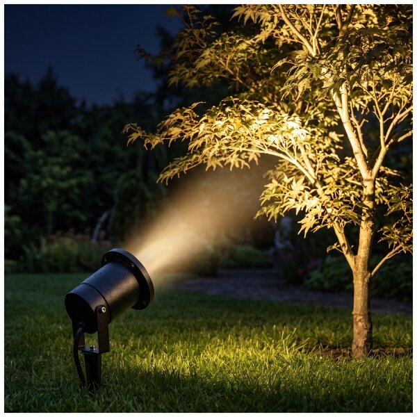 BRILAGI - Lampă de exterior TERRA 1xGU10/50W/230V IP65 neagră
